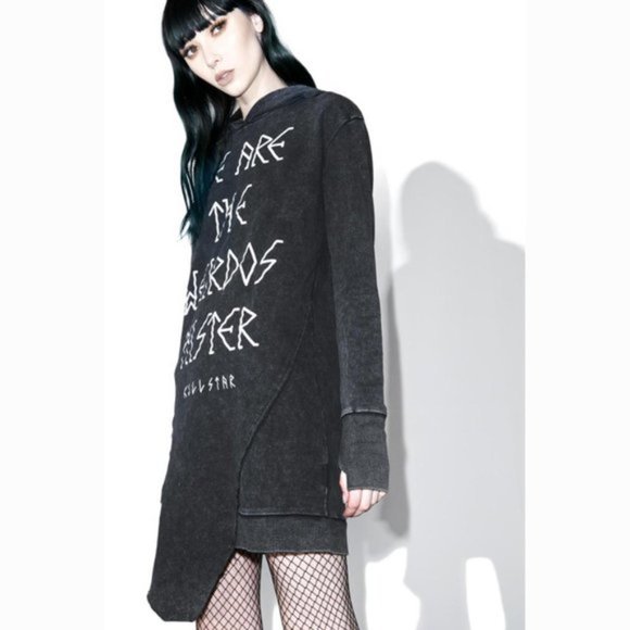 Killstar XS Crafty Gray Dress Nwt - Picture 4 of 7